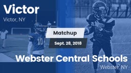 Matchup: Victor  vs. Webster Central Schools 2018