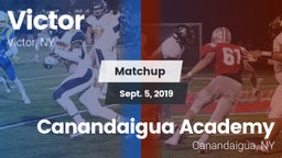 Matchup: Victor  vs. Canandaigua Academy  2019