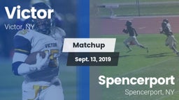 Matchup: Victor  vs. Spencerport  2019