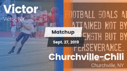 Matchup: Victor  vs. Churchville-Chili  2019