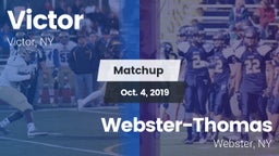 Matchup: Victor  vs. Webster-Thomas  2019