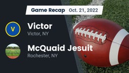 Recap: Victor  vs. McQuaid Jesuit  2022