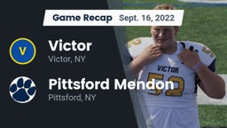 Recap: Victor  vs. Pittsford Mendon 2022