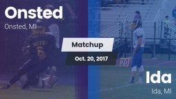 Matchup: Onsted  vs. Ida  2017