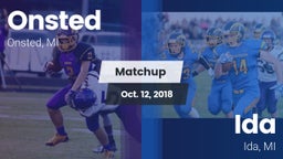 Matchup: Onsted  vs. Ida  2018