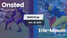 Matchup: Onsted  vs. Erie-Mason  2018