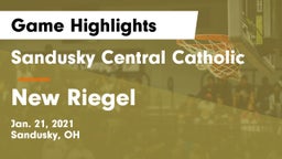 Sandusky Central Catholic vs New Riegel  Game Highlights - Jan. 21, 2021