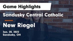 Sandusky Central Catholic vs New Riegel  Game Highlights - Jan. 20, 2022