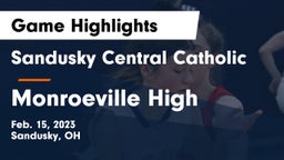 Sandusky Central Catholic vs Monroeville High Game Highlights - Feb. 15, 2023