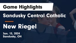 Sandusky Central Catholic vs New Riegel  Game Highlights - Jan. 13, 2024