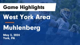 West York Area  vs Muhlenberg  Game Highlights - May 3, 2024