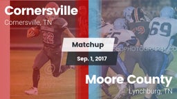 Matchup: Cornersville High vs. Moore County  2017