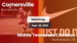 Matchup: Cornersville High vs. Middle Tennessee Christian 2020