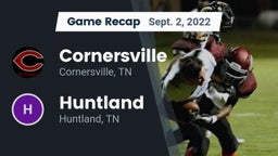 Recap: Cornersville  vs. Huntland  2022