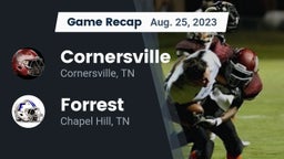 Recap: Cornersville  vs. Forrest  2023