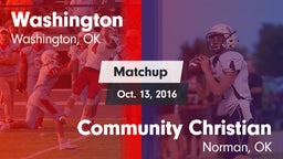 Matchup: Washington High vs. Community Christian  2016