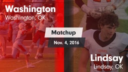 Matchup: Washington High vs. Lindsay  2016