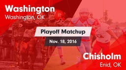 Matchup: Washington High vs. Chisholm  2016