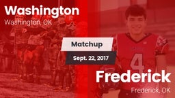 Matchup: Washington High vs. Frederick  2017