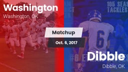 Matchup: Washington High vs. Dibble  2017