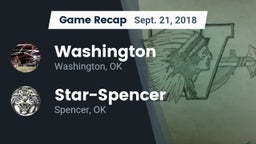 Recap: Washington  vs. Star-Spencer  2018