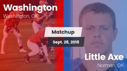 Matchup: Washington High vs. Little Axe  2018