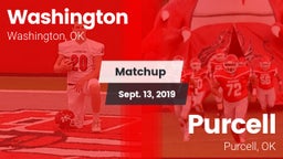 Matchup: Washington High vs. Purcell  2019