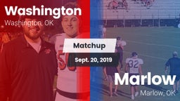 Matchup: Washington High vs. Marlow  2019