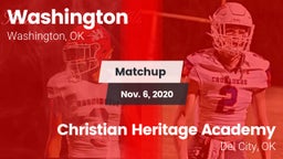 Matchup: Washington High vs. Christian Heritage Academy 2020