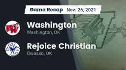 Recap: Washington  vs. Rejoice Christian  2021