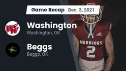 Recap: Washington  vs. Beggs  2021