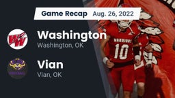Recap: Washington  vs. Vian  2022