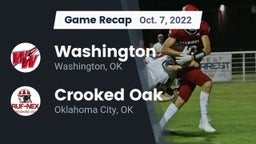 Recap: Washington  vs. Crooked Oak  2022
