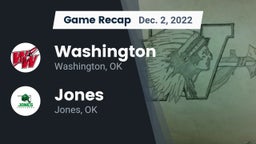 Recap: Washington  vs. Jones  2022