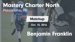 Matchup: Mastery Charter Nort vs. Benjamin Franklin  2016