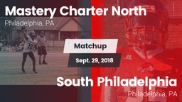 Matchup: Mastery Charter Nort vs. South Philadelphia  2018
