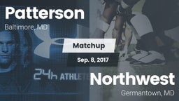 Matchup: Patterson High vs. Northwest  2017