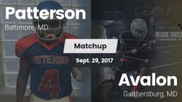 Matchup: Patterson High vs. Avalon  2017