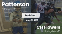 Matchup: Patterson High vs. CH Flowers  2018