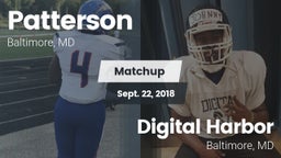 Matchup: Patterson High vs. Digital Harbor  2018