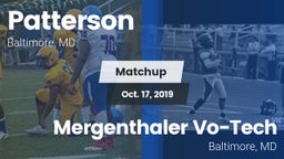 Matchup: Patterson High vs. Mergenthaler Vo-Tech  2019