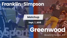Matchup: Franklin-Simpson vs. Greenwood  2018