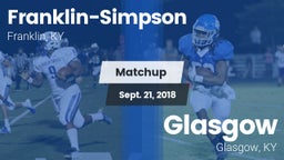 Matchup: Franklin-Simpson vs. Glasgow  2018