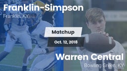 Matchup: Franklin-Simpson vs. Warren Central  2018