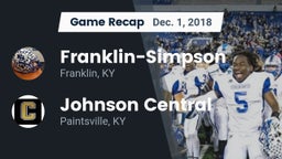 Recap: Franklin-Simpson  vs. Johnson Central  2018