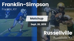 Matchup: Franklin-Simpson vs. Russellville  2019