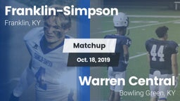 Matchup: Franklin-Simpson vs. Warren Central  2019