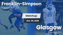 Matchup: Franklin-Simpson vs. Glasgow  2020