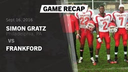 Recap: Simon Gratz  vs. Frankford 2016