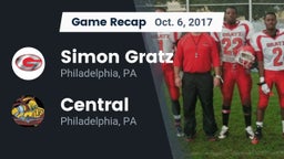 Recap: Simon Gratz  vs. Central  2017